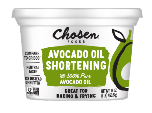Chosen® Foods Avocado Oil Shortening Perspective: front