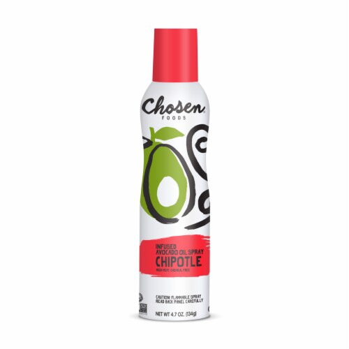 Chosen® Foods Chipotle Infused Avocado Oil Spray Perspective: front