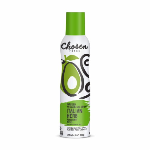 Chosen® Foods Italian Herb Infused Avocado Oil Spray Perspective: front