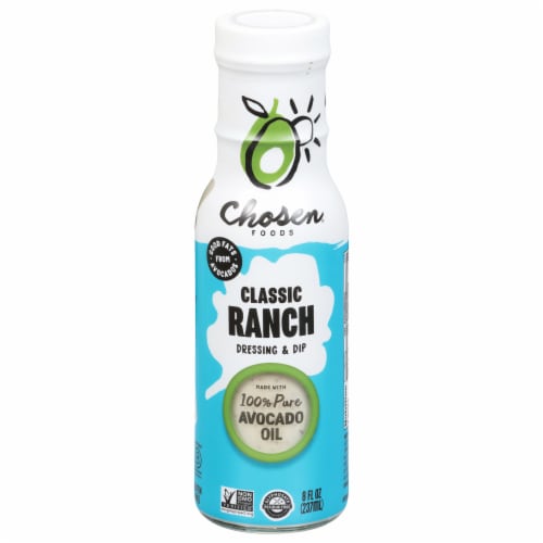 Chosen Foods Avocado Oil Ranch Dressing & Marinade Perspective: front