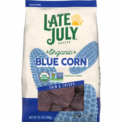 Late July® Thin & Crispy Organic Blue Corn Tortilla Chips