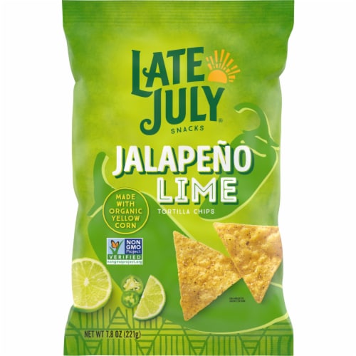 人気商品の中古品・新品・未使用品 Snacks July Late Jalapeno oz 7.8 Chips, Tortilla Lime ワンピース