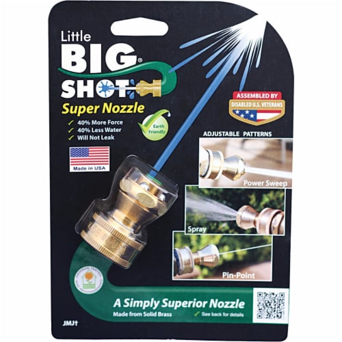 Little Big Shot Brass Twist Nozzle MLBSR48-106 Perspective: front