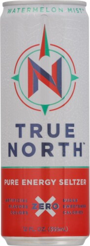 True North™ Watermelon Mist™ Pure Energy Seltzer Perspective: front