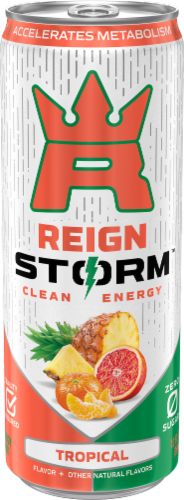 Reign Storm™ Tropical Energy Drink Perspective: front