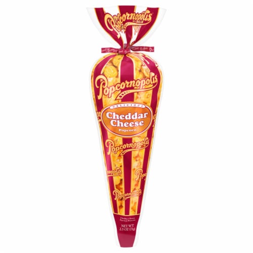 Popcornopolis Cheddar Cheese Popcorn 2.5 oz Kroger