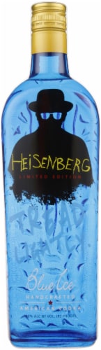Blue Ice Heisenberg Tread Lightly Vodka Perspective: front