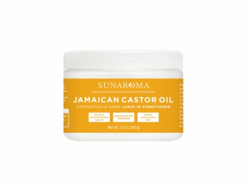 Sunaroma Jamaican Castor Oil Strengthen & Grow Leave-in Conditioner Perspective: front