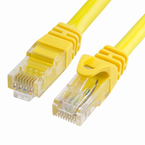 10 Feet - Pack of 2 Blue Cmple Cat6 500 MHz Snagless Patch Cable 