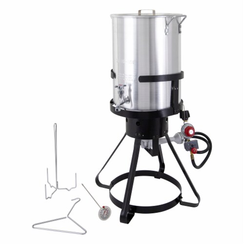 Chard Aluminum Turkey Fryer Perspective: front