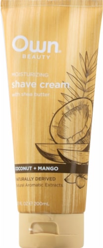 Own Coconut Mango Shave Cream Perspective: front