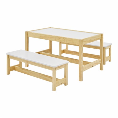 Kids table and bench discount