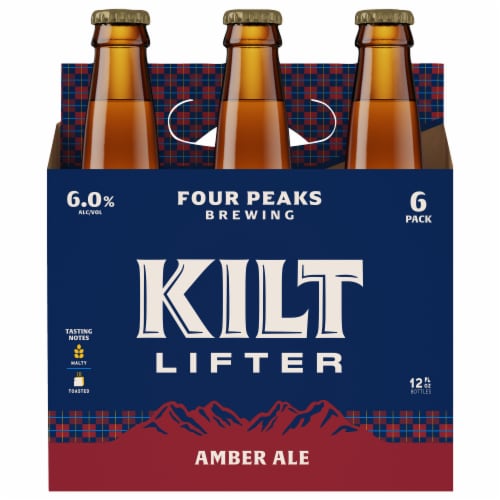 Four Peaks Kilt Lifter Ale Craft Beer Perspective: front