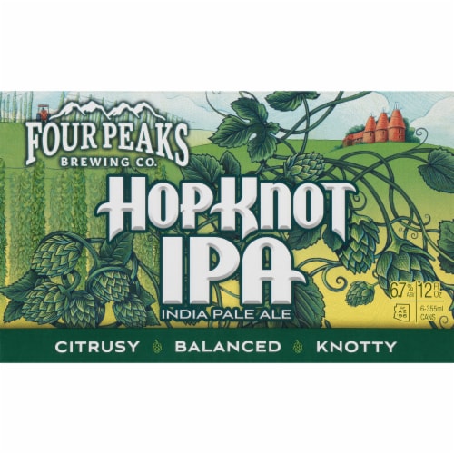 Four Peaks Hop Knot IPA Perspective: front