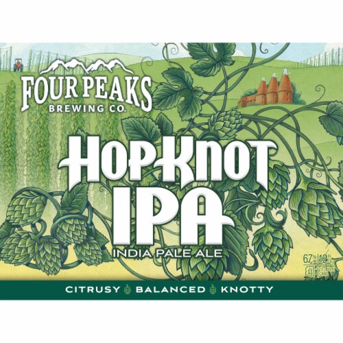 Four Peaks Brewing Hop Knot IPA Perspective: front