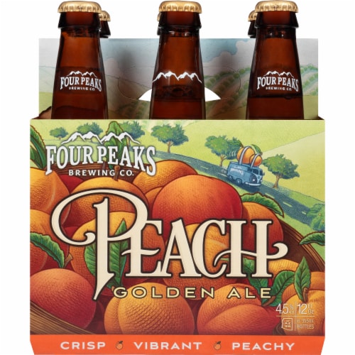 Four Peaks Peach Golden Ale Perspective: front