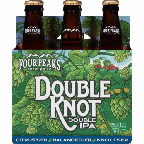 Four Peaks Double Knot Double IPA Craft Beer Perspective: front
