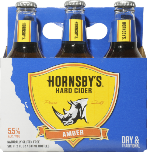 Hornsby's Hard Crisp Cider Amber Draft Perspective: front