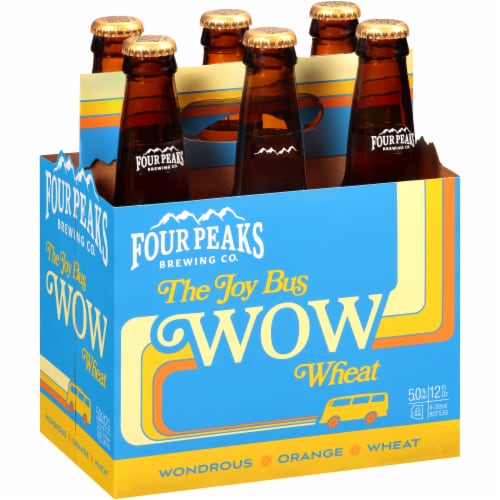 Four Peaks Brewing Co. The Joy Bus Wow Wheat Perspective: front