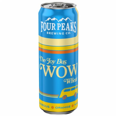 Four Peaks The Joy Bus Wow Wheat Beer Perspective: front