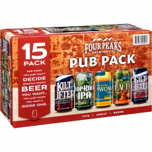 Four Peaks Brewing Co. Variety Pub Pack Perspective: front