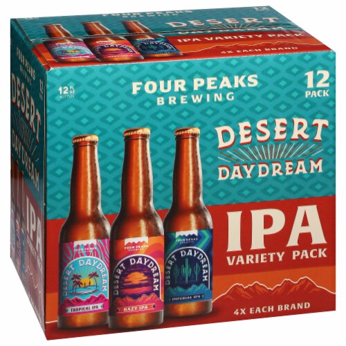Four Peaks Brewing Co. Desert Daydream IPA Beer Variety Pack Perspective: front