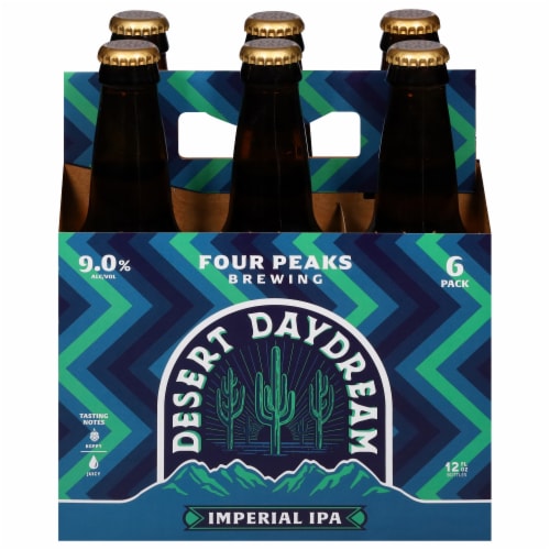 Four Peaks Brewing Desert Daydream Imperial IPA Craft Beer Perspective: front
