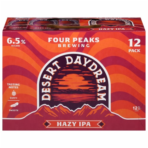 Four Peaks Hazy IPA Beer Perspective: front