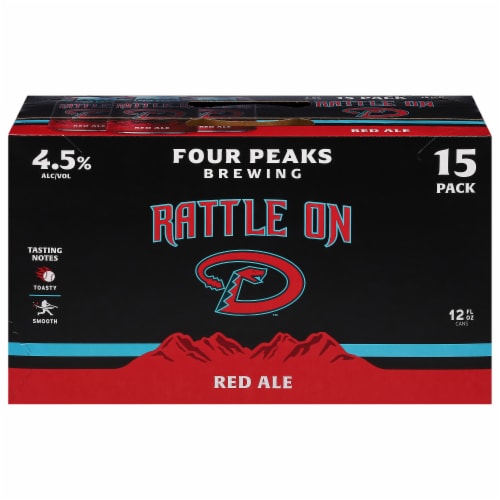 Four Peaks Brewing Seas Sport Red Ale Beer Perspective: front