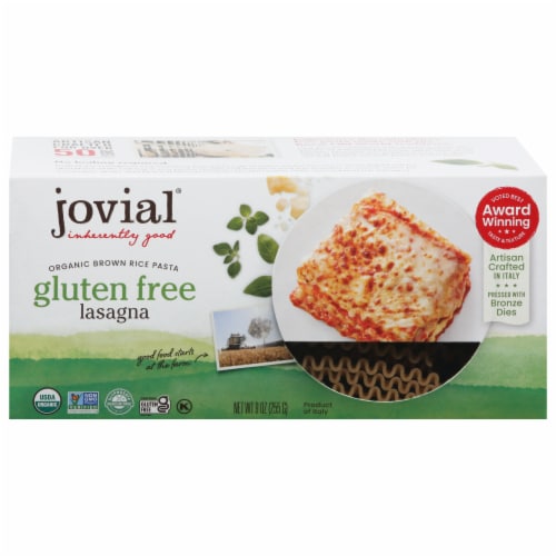 Jovial Gluten Free Organic Brown Rice Lasagna 9 oz Harris Teeter