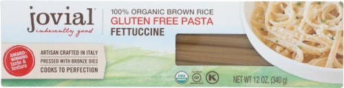 Jovial Organic Brown Rice Fettuccine Perspective: front