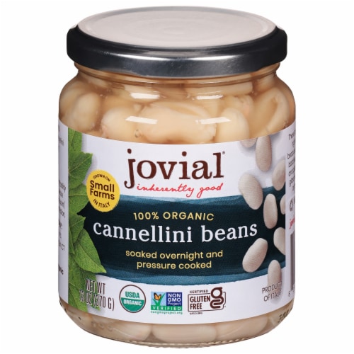 Jovial® Organic Cannellini Beans Perspective: front