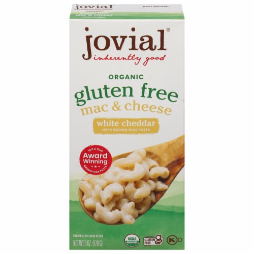 Jovial® Organic Gluten Free White Cheedar Mac & Cheese Perspective: front