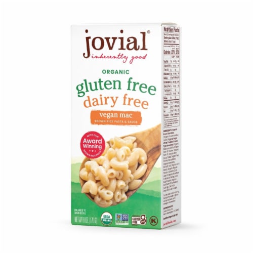 Jovial® Organic Gluten Free Dairy Free Vegan Mac Perspective: front
