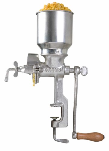 Victoria Cast Iron Grain Grinder Perspective: front