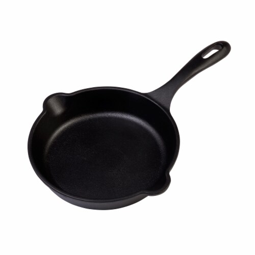 Victoria Small Preseasoned Cast Iron Egg Skillet and Tapas Pan - 6.5