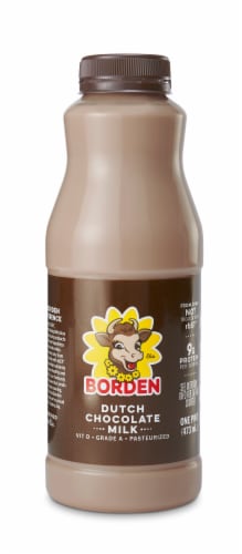 Borden Dutch Chocolate Whole Milk Perspective: front
