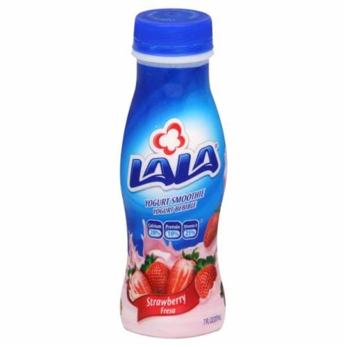 Lala Strawberry Yogurt Smoothie Perspective: front