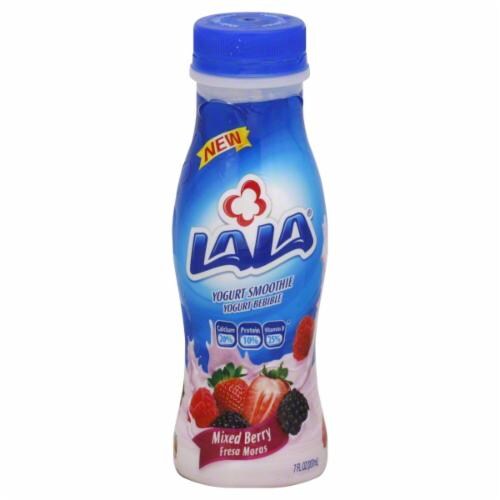 LALA Mixed Berry Yogurt Smoothie Perspective: front
