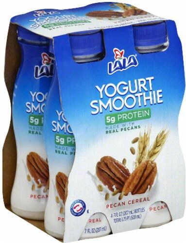 LALA Pecan Cereal Yogurt Smoothie Perspective: front