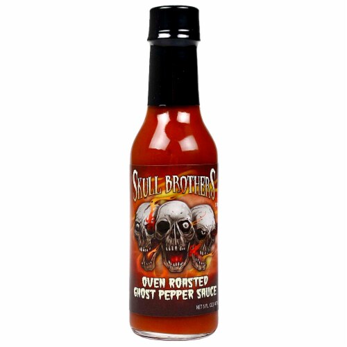 Sauce Crafters Skull Brothers Ghost Pepper Hot Sauce Mango