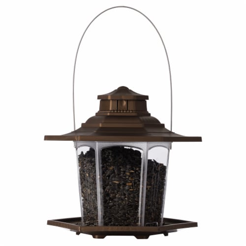 More Birds® Small Lantern Bird Feeder Perspective: front