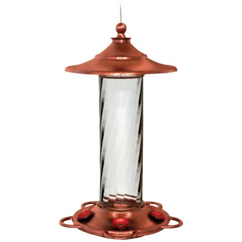 More Birds® Glory 13 oz. Hummingbird Feeder Perspective: front
