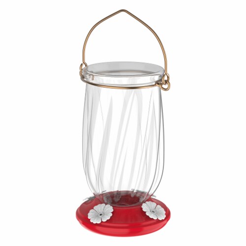 Tulip Hummingbird Feeder Perspective: front