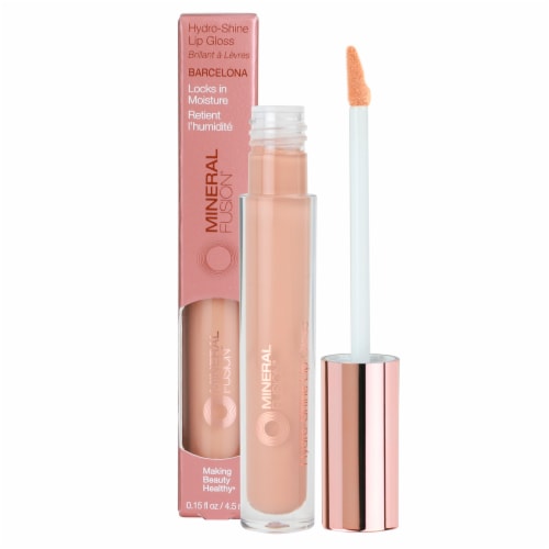 Mineral Fusion Hydro-Shine Barcelona Lip Gloss Perspective: front