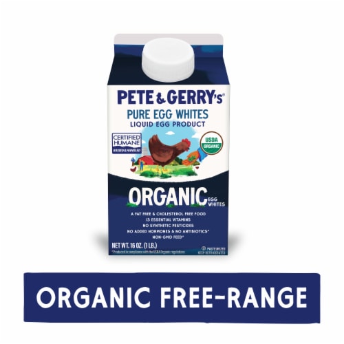 Pete and Gerry's® Pure Liquid Egg Whites Perspective: front