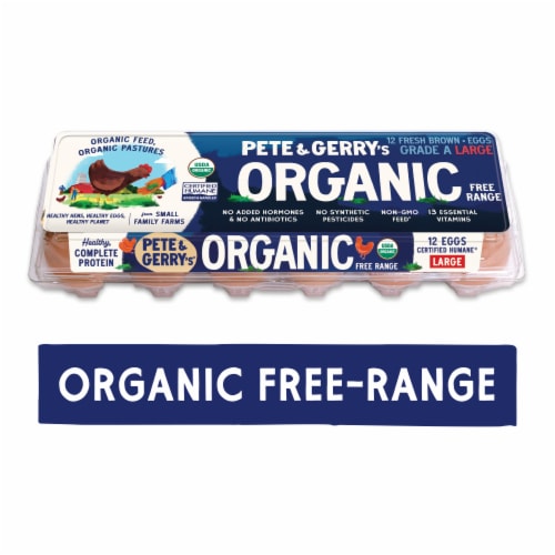 Pete & Gerry’s Organic Free Range Large Eggs