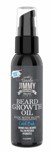Uncle Jimmys Beard Growth Oil Perspective: front