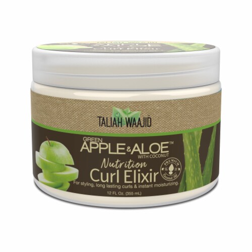 Taliah Waajid™ Green Apple & Aloe Nutrition Curl Elixir Perspective: front