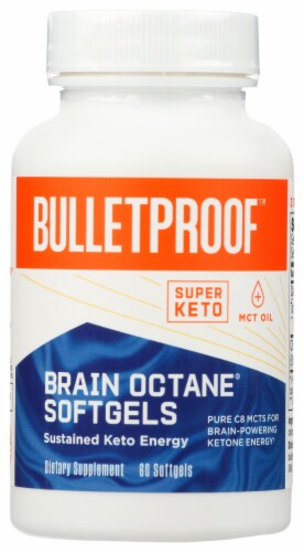 Bulletproof Brain Octain Softgels Perspective: front